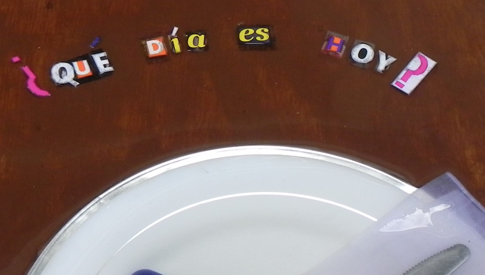 ¿Qué día es hoy?